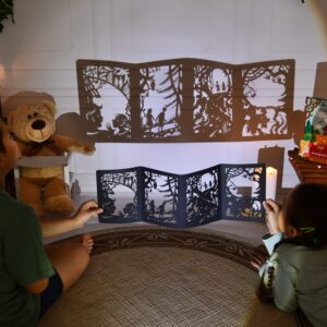 Teatrzyk cieni Jaś i Małgosia